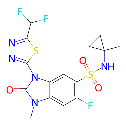 Chemical structure of BindingDB Monomer ID 421583