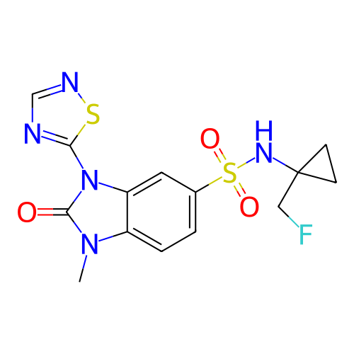 Chemical structure of BindingDB Monomer ID 421585