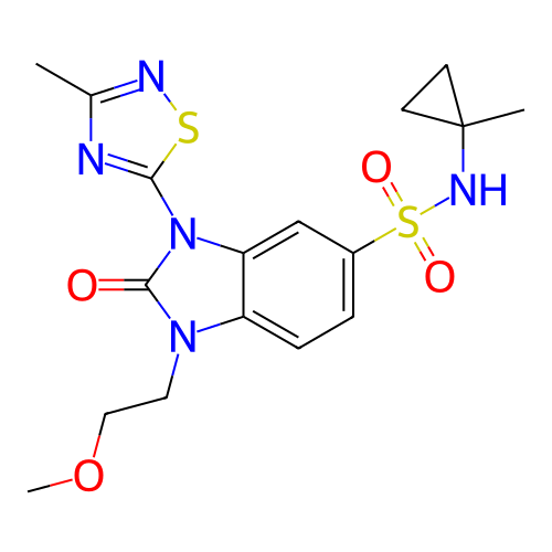 Chemical structure of BindingDB Monomer ID 421592
