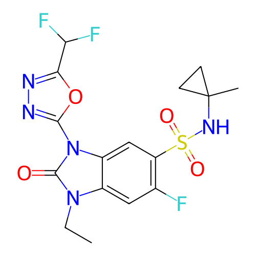 Chemical structure of BindingDB Monomer ID 421609