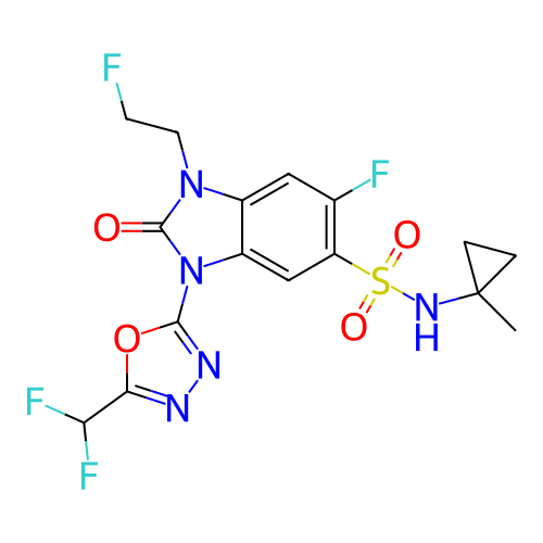 Chemical structure of BindingDB Monomer ID 421621