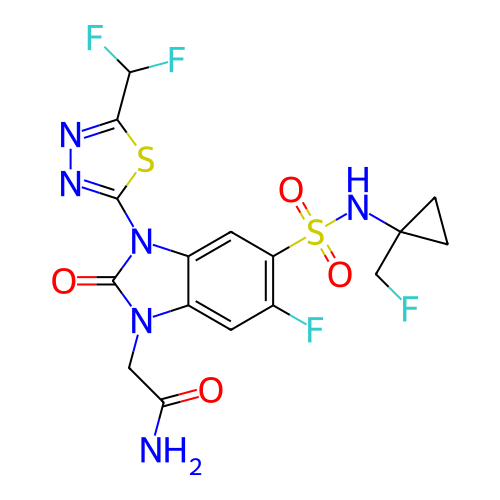 Chemical structure of BindingDB Monomer ID 421624