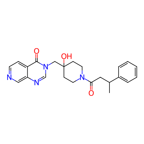 Chemical structure of BindingDB Monomer ID 421833