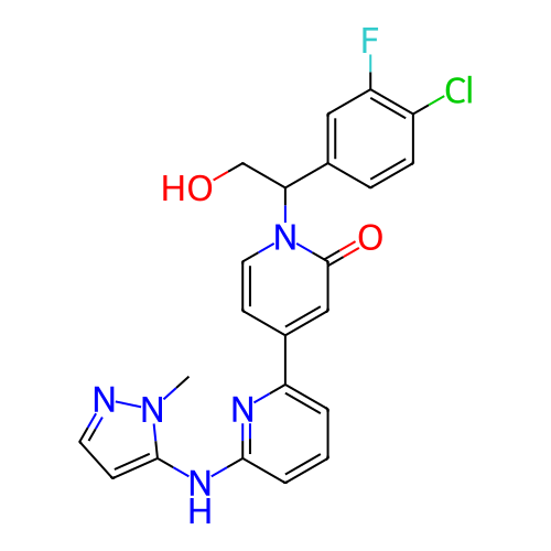 Chemical structure of BindingDB Monomer ID 421835