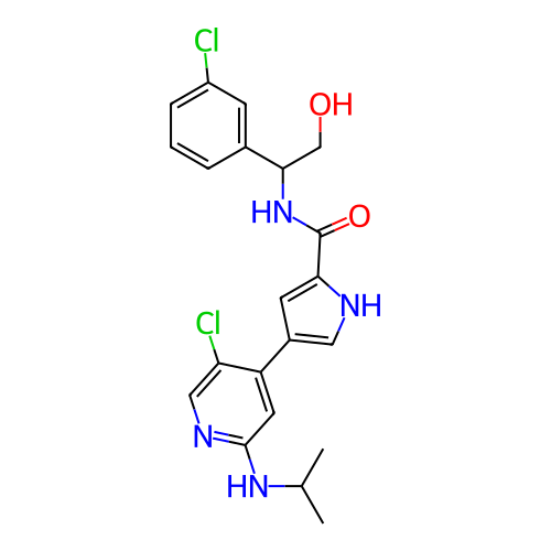 Chemical structure of BindingDB Monomer ID 421836
