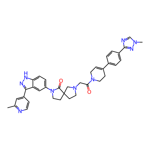 Chemical structure of BindingDB Monomer ID 421843