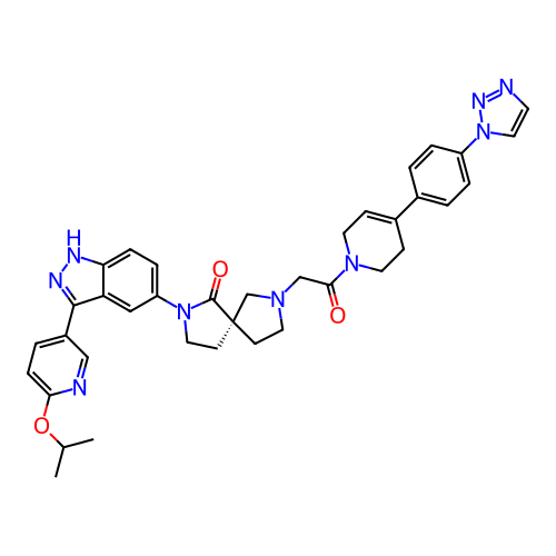 Chemical structure of BindingDB Monomer ID 421851