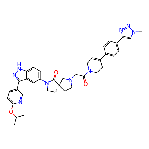 Chemical structure of BindingDB Monomer ID 421852