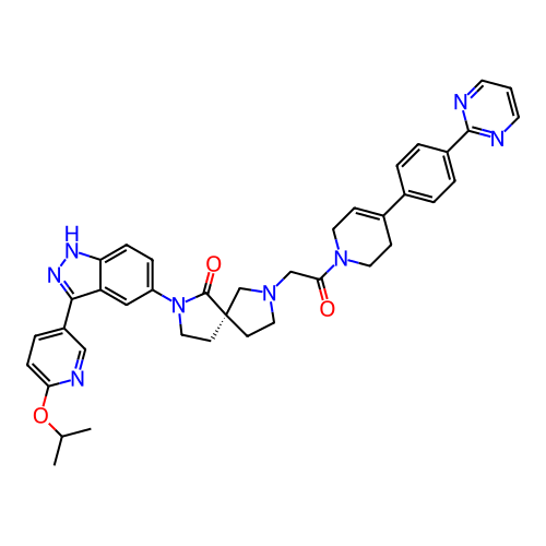 Chemical structure of BindingDB Monomer ID 421859