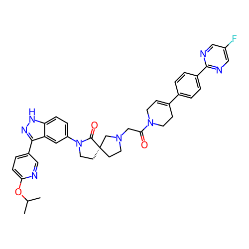 Chemical structure of BindingDB Monomer ID 421860