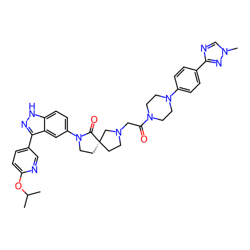 Chemical structure of BindingDB Monomer ID 421869