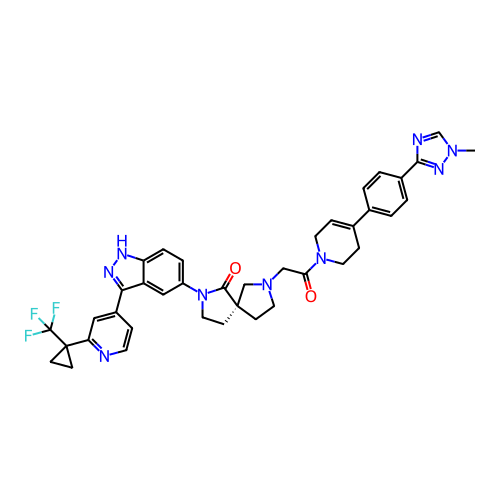 Chemical structure of BindingDB Monomer ID 421873
