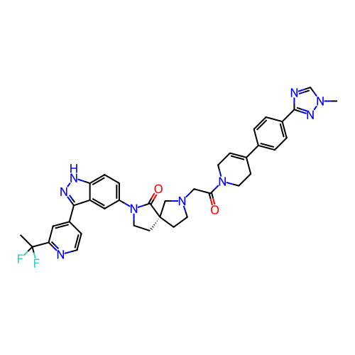 Chemical structure of BindingDB Monomer ID 421874