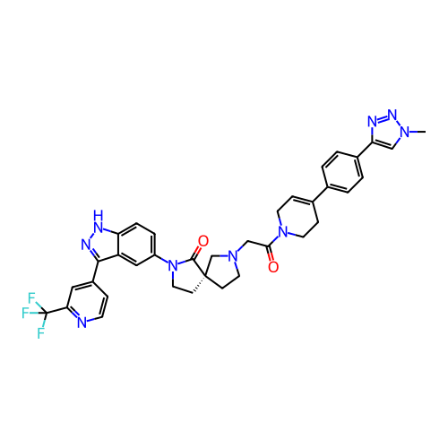 Chemical structure of BindingDB Monomer ID 421876