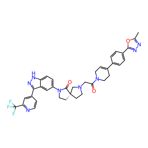 Chemical structure of BindingDB Monomer ID 421877