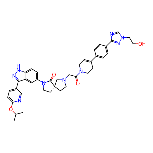 Chemical structure of BindingDB Monomer ID 421882