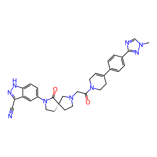 Chemical structure of BindingDB Monomer ID 421886