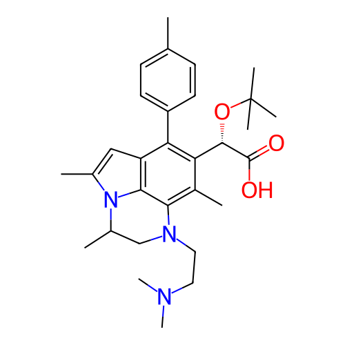 Chemical structure of BindingDB Monomer ID 422021