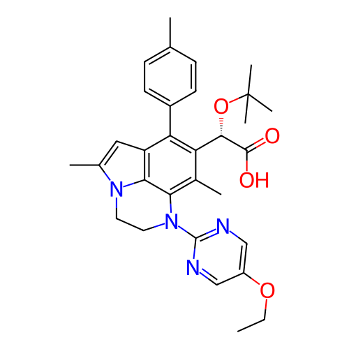 Chemical structure of BindingDB Monomer ID 422025