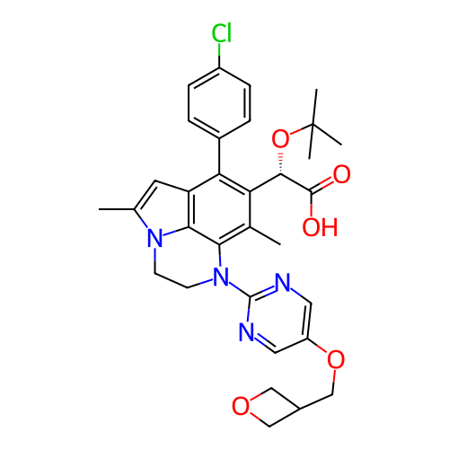 Chemical structure of BindingDB Monomer ID 422029