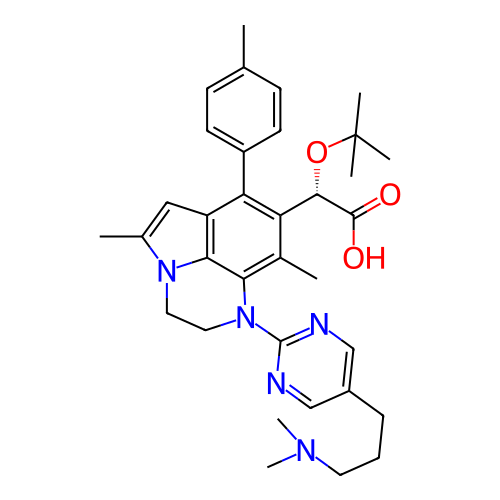 Chemical structure of BindingDB Monomer ID 422032