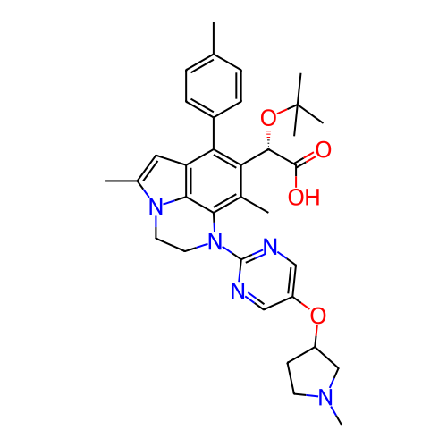 Chemical structure of BindingDB Monomer ID 422033