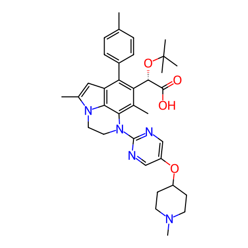 Chemical structure of BindingDB Monomer ID 422034