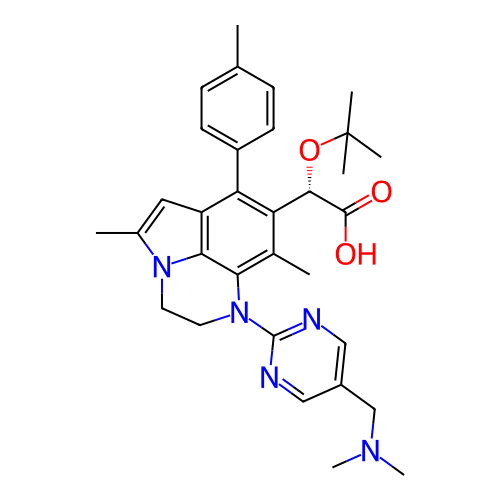 Chemical structure of BindingDB Monomer ID 422038