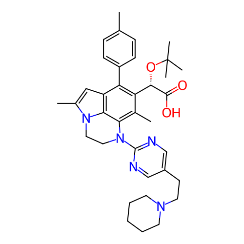 Chemical structure of BindingDB Monomer ID 422039