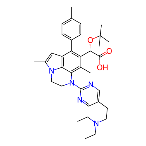 Chemical structure of BindingDB Monomer ID 422040