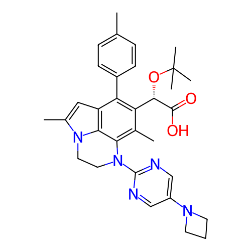 Chemical structure of BindingDB Monomer ID 422041