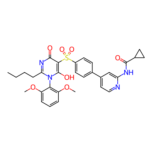 Chemical structure of BindingDB Monomer ID 422160