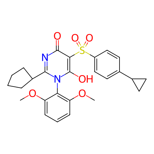 Chemical structure of BindingDB Monomer ID 422192