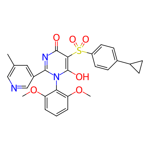 Chemical structure of BindingDB Monomer ID 422376