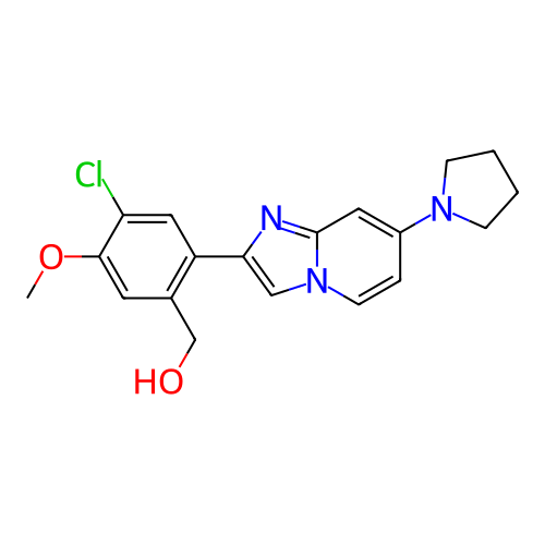 Chemical structure of BindingDB Monomer ID 422805
