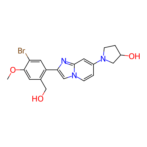 Chemical structure of BindingDB Monomer ID 422816