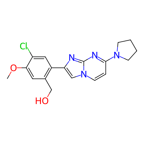 Chemical structure of BindingDB Monomer ID 422818