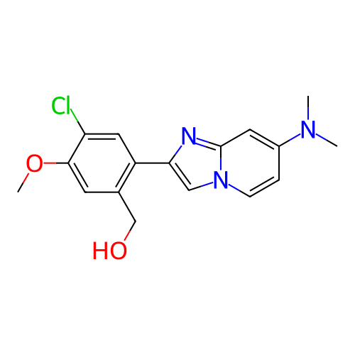Chemical structure of BindingDB Monomer ID 422831