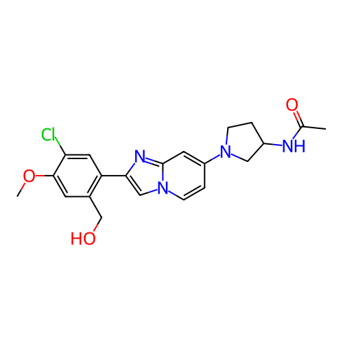 Chemical structure of BindingDB Monomer ID 422846