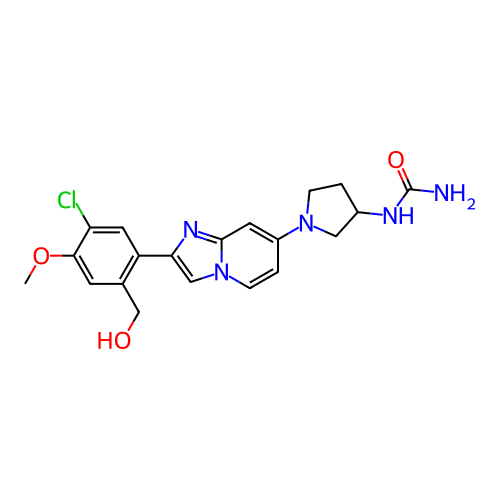 Chemical structure of BindingDB Monomer ID 422847