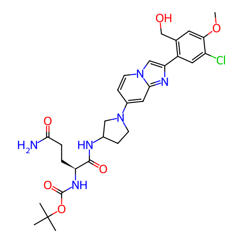 Chemical structure of BindingDB Monomer ID 422848