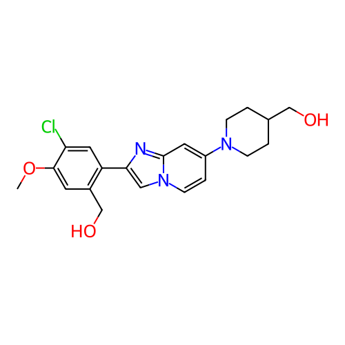 Chemical structure of BindingDB Monomer ID 422850
