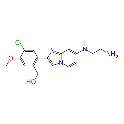 Chemical structure of BindingDB Monomer ID 422863