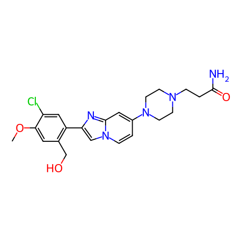 Chemical structure of BindingDB Monomer ID 422951