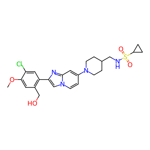 Chemical structure of BindingDB Monomer ID 422963