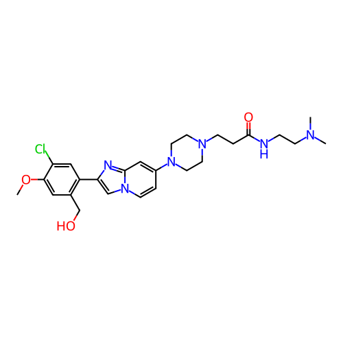 Chemical structure of BindingDB Monomer ID 422972