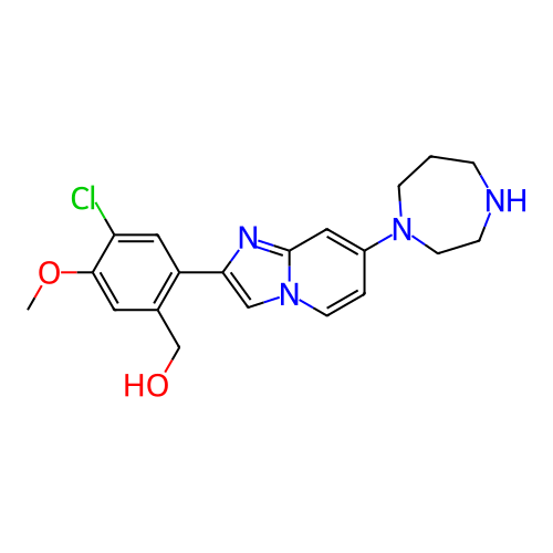 Chemical structure of BindingDB Monomer ID 423003