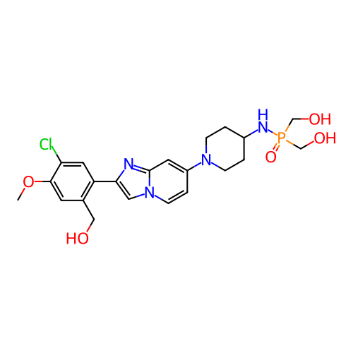 Chemical structure of BindingDB Monomer ID 423012