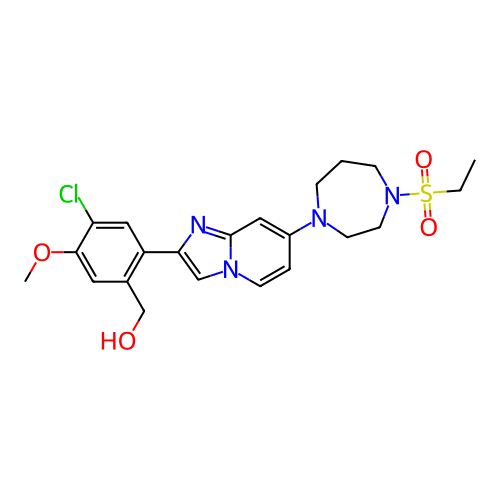 Chemical structure of BindingDB Monomer ID 423020