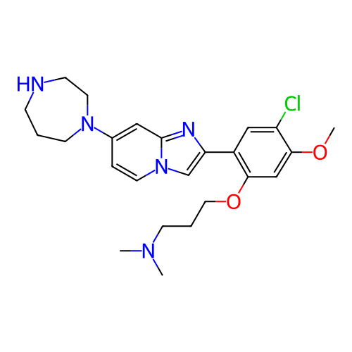 Chemical structure of BindingDB Monomer ID 423023